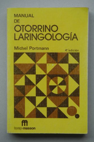 Imagen de archivo de Manual de otorrinolaringologa a la venta por LibroUsado CA