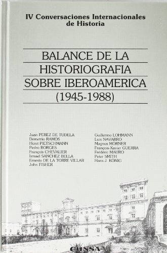 Beispielbild fr Balance De La Historiografia Sobre Iberoamerica : zum Verkauf von Almacen de los Libros Olvidados