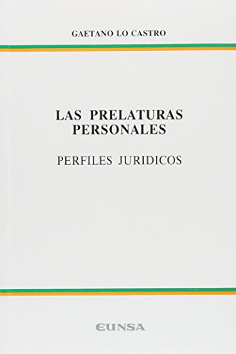9788431311186: Las prelaturas personales: perfiles jurdicos