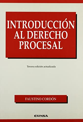 Imagen de archivo de Introduccin al derecho procesal a la venta por AG Library