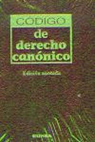 Stock image for Cdigo de derecho cannico for sale by Zilis Select Books