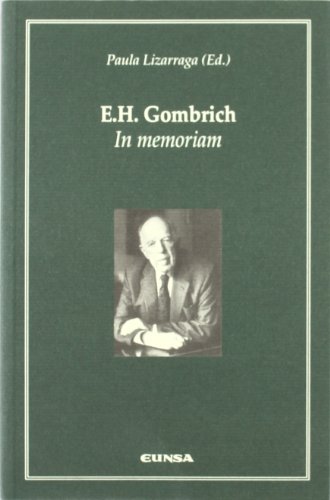 Beispielbild fr E.H. Gombrich: In memoriam zum Verkauf von CA Libros