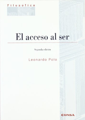 Imagen de archivo de ACCESO AL SER, EL. a la venta por KALAMO LIBROS, S.L.