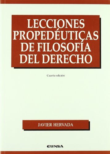 Stock image for Lecciones propede?ticas de filosof?a del derecho for sale by CA Libros