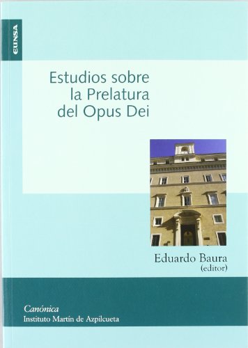 Beispielbild fr Estudios sobre la prelatura del Opus Dei (Coleccin cannica) zum Verkauf von medimops