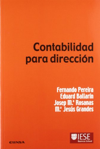 Stock image for Contabilidad para direccin for sale by Iridium_Books