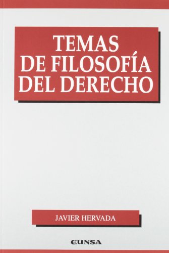 Imagen de archivo de TEMAS DE FILOSOFA DEL DERECHO a la venta por KALAMO LIBROS, S.L.
