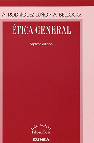 Beispielbild fr ETICA GENERAL 7ED zum Verkauf von Blue Vase Books