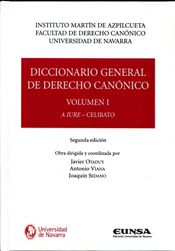 9788431335441: DICCIONARIO GENERAL DE DERECHO CANONICO (OBRA COMPLETA) (SIN COLECCION)