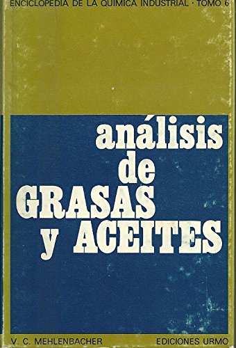 9788431401634: Analisis de grasas y aceites