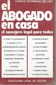 Imagen de archivo de El abogado en casa (Coleccio?n legal De Vecchi) (Spanish Edition) a la venta por Iridium_Books