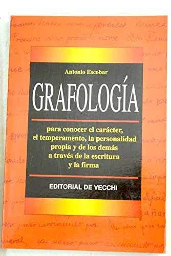 Stock image for Grafologia for sale by Hamelyn