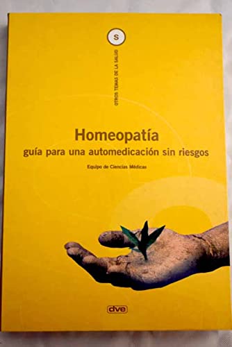 9788431526054: Homeopatia