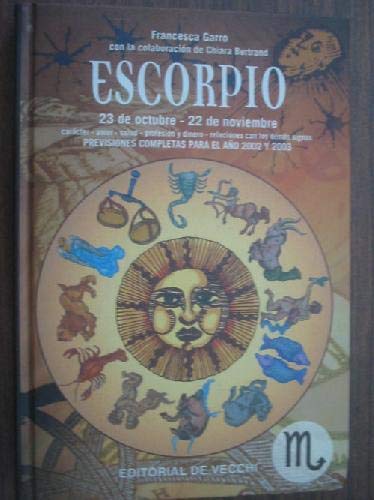 Imagen de archivo de Escorpio (2002-2003) a la venta por PIGNATELLI