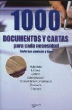 Imagen de archivo de 1000 Documentos y Cartas para Cada Necesidad a la venta por Hamelyn