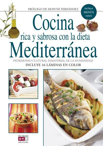 Stock image for Cocina rica y sabrosa con la dieta mediterran (Spanish Edition) for sale by Better World Books