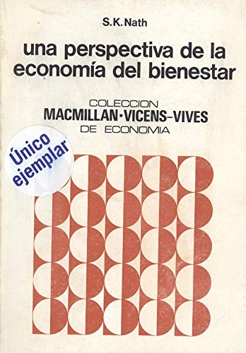 Imagen de archivo de Una Perspectiva en la economa del bienestar a la venta por Almacen de los Libros Olvidados