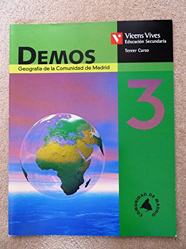 Imagen de archivo de Demos, ciencias sociales, geografa e historia, 3 ESO (Madrid) a la venta por medimops