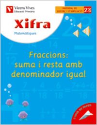 Imagen de archivo de Xifra Quadern 23. Matematiques. Refor  I Ampliacio a la venta por medimops