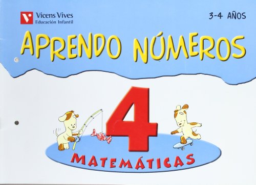 Stock image for APRENDO NUMEROS CUADERNO 4 (3-4 AOS) for sale by Zilis Select Books