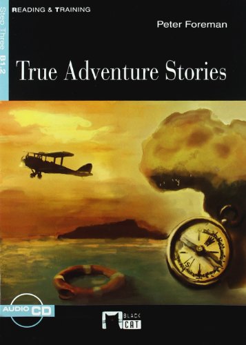 9788431691004: True Adventures Stories + Cd (Black Cat. reading And Training) - 9788431691004