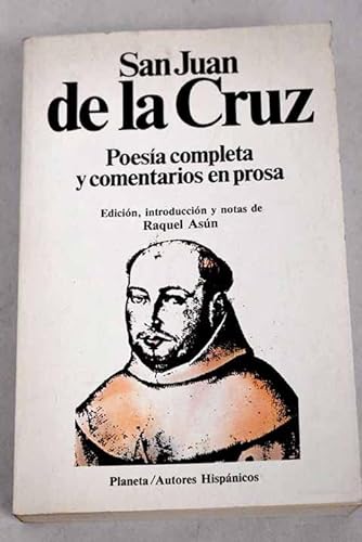 Imagen de archivo de Juan de la Cruz : Poesia Completa y Comentarios en Prosa a la venta por Hamelyn