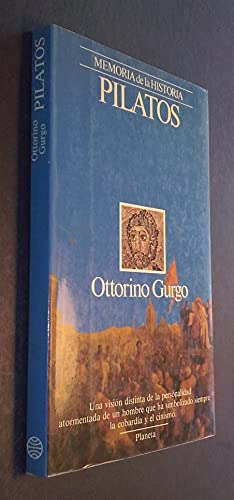 Beispielbild fr Pilatos: Memoria de la Historia zum Verkauf von Adagio Books