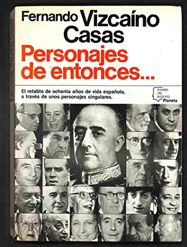 Stock image for Personajes de entonces-- (Serie Los Espanoles) (Spanish Edition) for sale by medimops