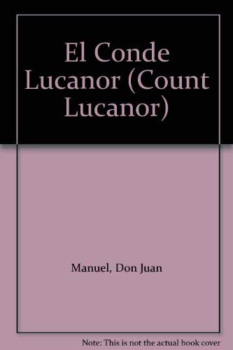 Beispielbild fr El Conde Lucanor (Count Lucanor) zum Verkauf von Bookmarc's