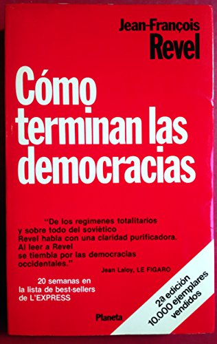 Imagen de archivo de Como terminan las democracias a la venta por Book Deals