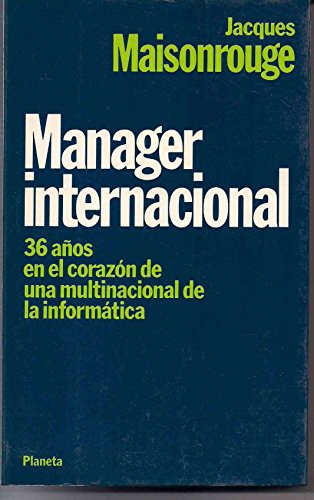 Beispielbild fr MANAGER INTERNATIONAL. zum Verkauf von medimops