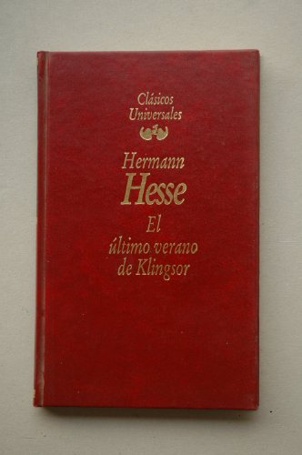 Imagen de archivo de El ltimo Verano De Klingsor a la venta por Librera Gonzalez Sabio