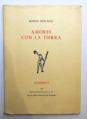 Stock image for Amores con la tierra for sale by Iridium_Books