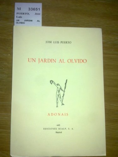 Stock image for Un jardin al olvido for sale by AG Library
