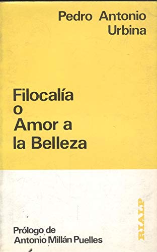 Stock image for Filocalia o amor a la belleza for sale by Iridium_Books
