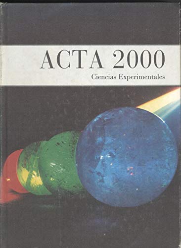 Imagen de archivo de Acta 2000. Ciencias Experimentales a la venta por Hamelyn