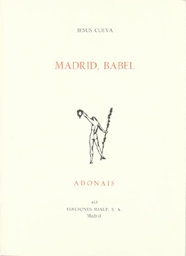 9788432125539: Madrid, Babel (Adonais) (Spanish Edition)