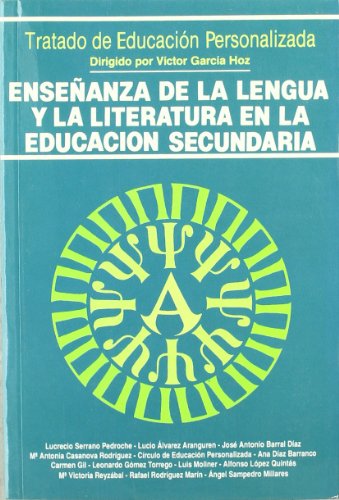 Imagen de archivo de Enseanza de la lengua y la literatura en la Educacin Secundaria (Educacin y Pedagoga) a la venta por medimops