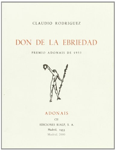 9788432132742: Don de la ebriedad (Poesa. Adonais)