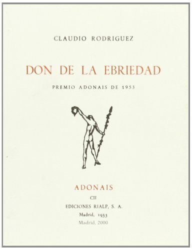 9788432132742: Don de la ebriedad (Poesa. Adonais) (Spanish Edition)
