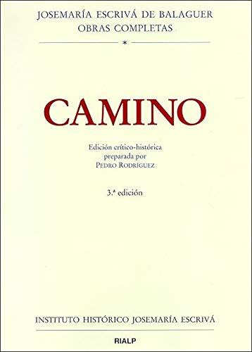 9788432133909: Camino. Ed. crtico-histrica (Josemara Escriv, obras completas.) (Spanish Edition)