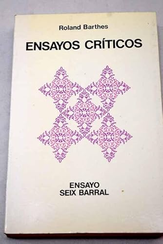 9788432201608: Ensayos criticos