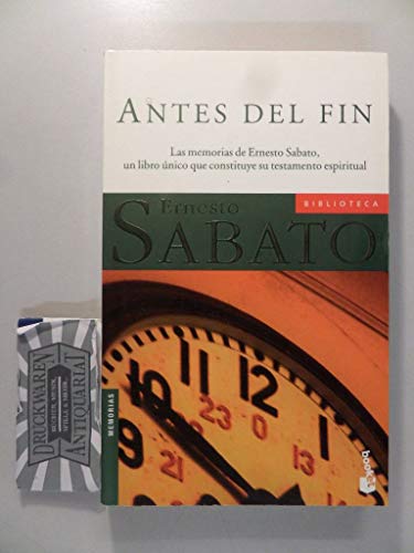 Beispielbild fr Antes Del Fin / Before the End (Spanish Edition) zum Verkauf von HPB-Emerald