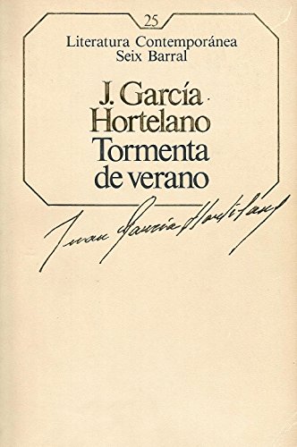 Beispielbild fr Tormenta de verano GARCIA HORTELANO,J. zum Verkauf von VANLIBER
