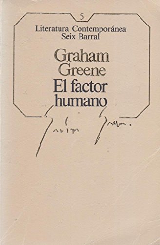 9788432221569: Factor humano, el by Greene, Graham