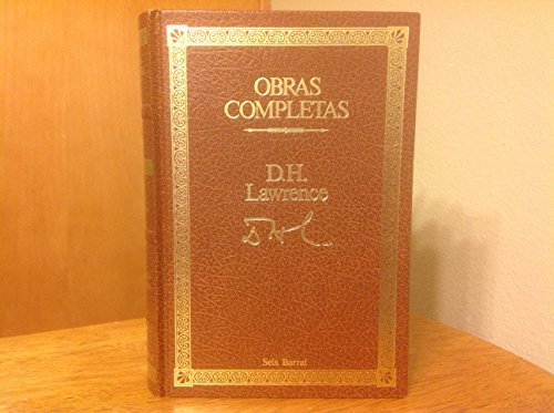 Imagen de archivo de D. H. Lawrence : Obras completas. (T. 6) a la venta por Iridium_Books