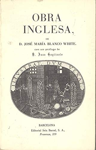 Beispielbild fr OBRA INGLESA zum Verkauf von Librera Races