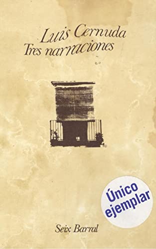 Stock image for Tres narraciones (Biblioteca breve de bolsillo : Serie mayor ; 17 : Literature espan~ola) (Spanish Edition) for sale by ThriftBooks-Atlanta