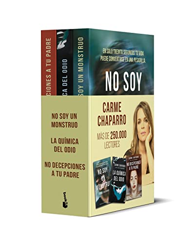 Imagen de archivo de NO SOY UN MONSTRUO - LA QUIMICA DEL ODIO - NO DECEPCIONES A TU PADRE (PACK 3 VOLS.) a la venta por KALAMO LIBROS, S.L.