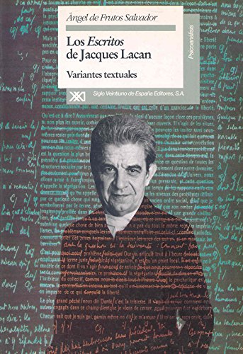 Stock image for Los "Escritos" de Jacques Lacan: VariFrutos Salvador, ngel De; Lacan for sale by Iridium_Books